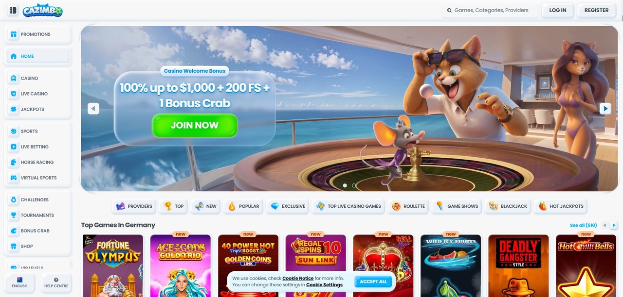 Cazimbo Casino – Recenze 2026 Casino